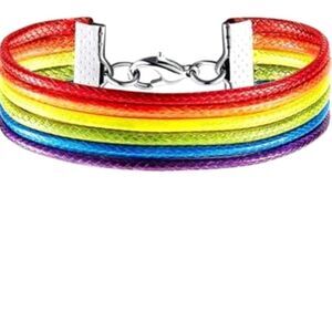 Super cute women rainbow bracelet